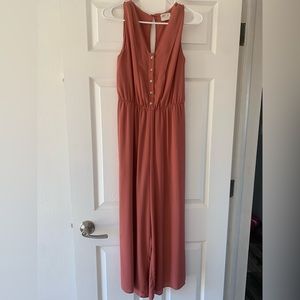 Mid-Length Jumpsuit